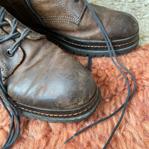A.S.98 Johnnies Lace-Up Boot / Brown Leather - Picture 3 of 6